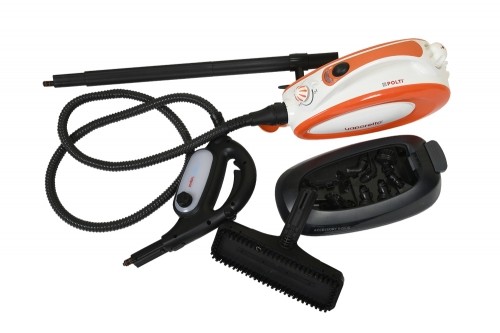 Aparat de curatat cu abur Polti Vaporetto Pure, 1500 W, Alb Portocaliu