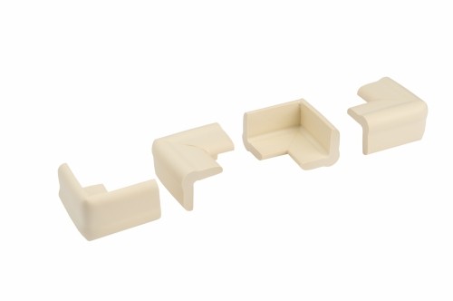 Set 4 bucati mamut protectii colturi mobilier, 4x1.3x7 cm